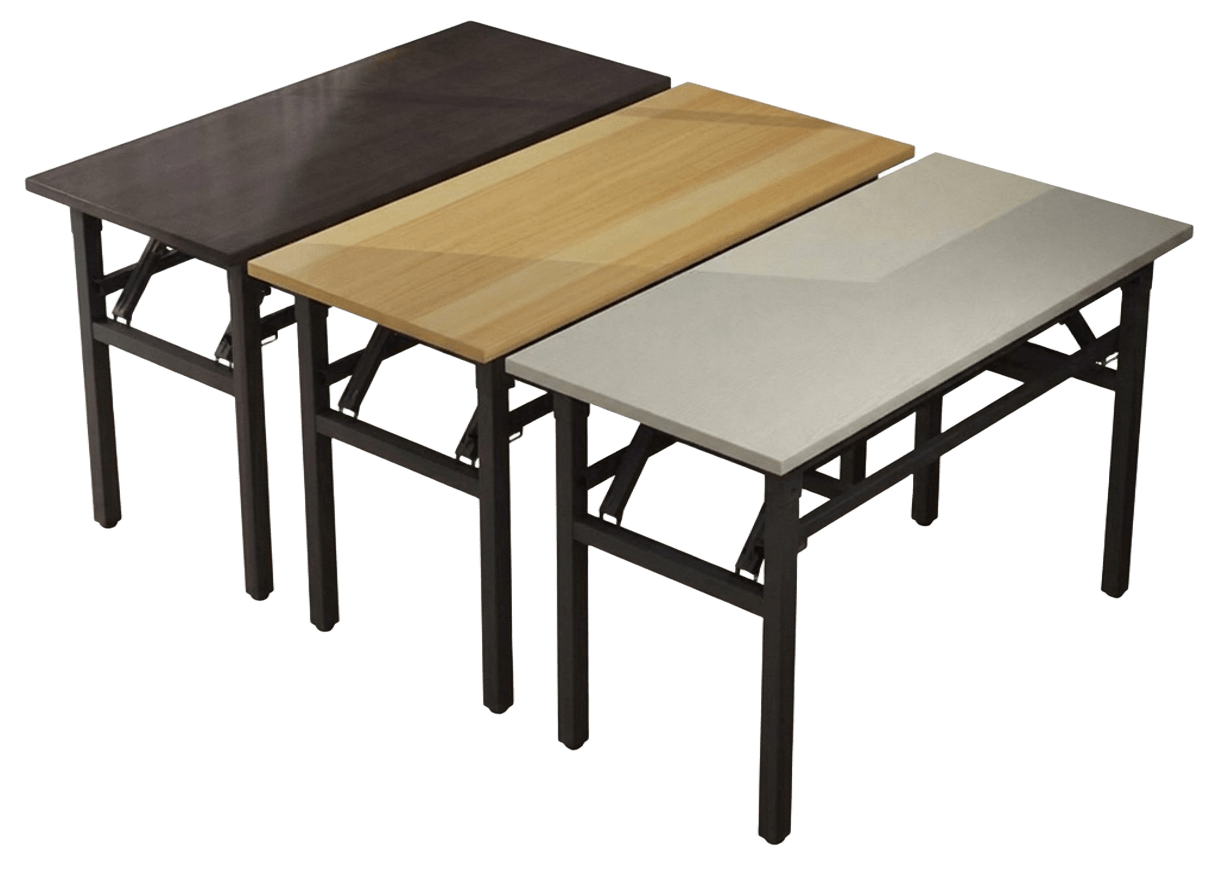 Wooden folding table